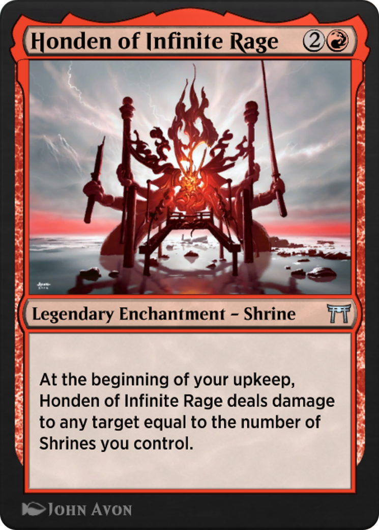 Image of Honden of Infinite Rage (HA3-017) - Historic Anthology 3