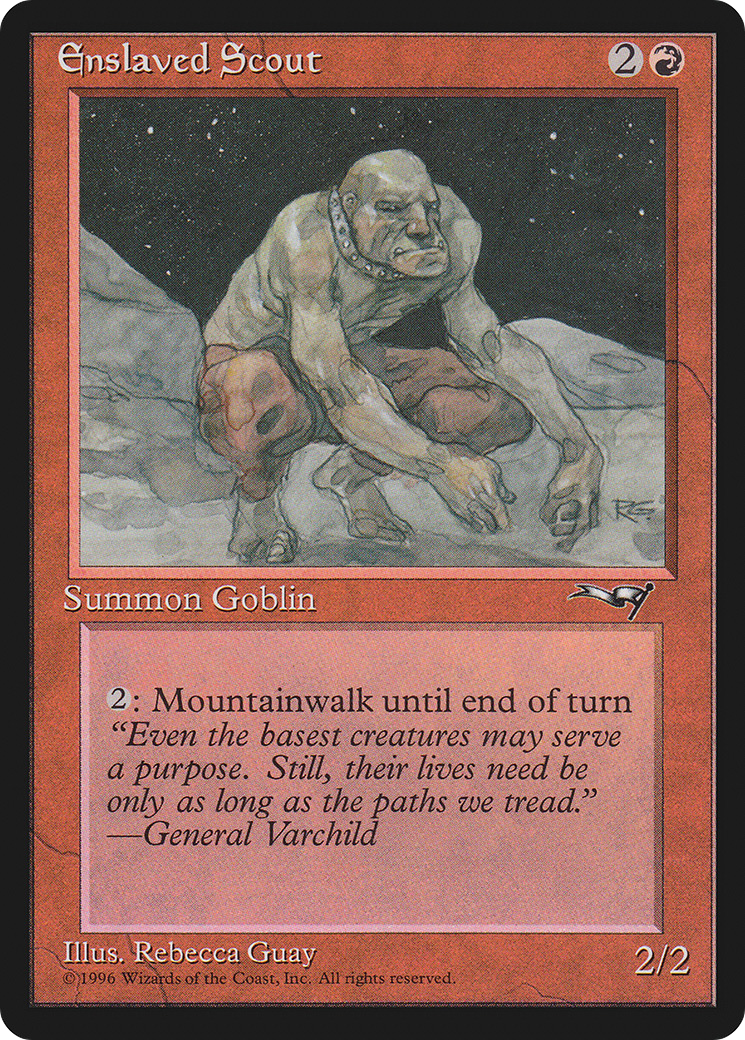 Image of Enslaved Scout (ALL-105) - Alliances