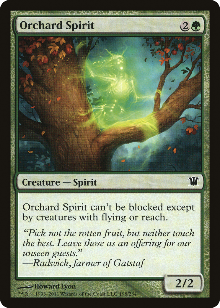 Image of Orchard Spirit (ISD-198) - Innistrad Foil