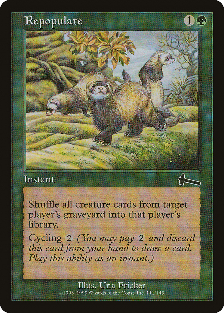 Image of Repopulate (ULG-111) - Urza's Legacy Foil