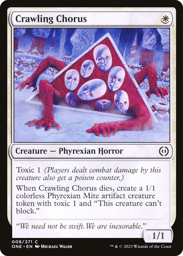 Image of Crawling Chorus (ONE-008) - Phyrexia: All Will Be One