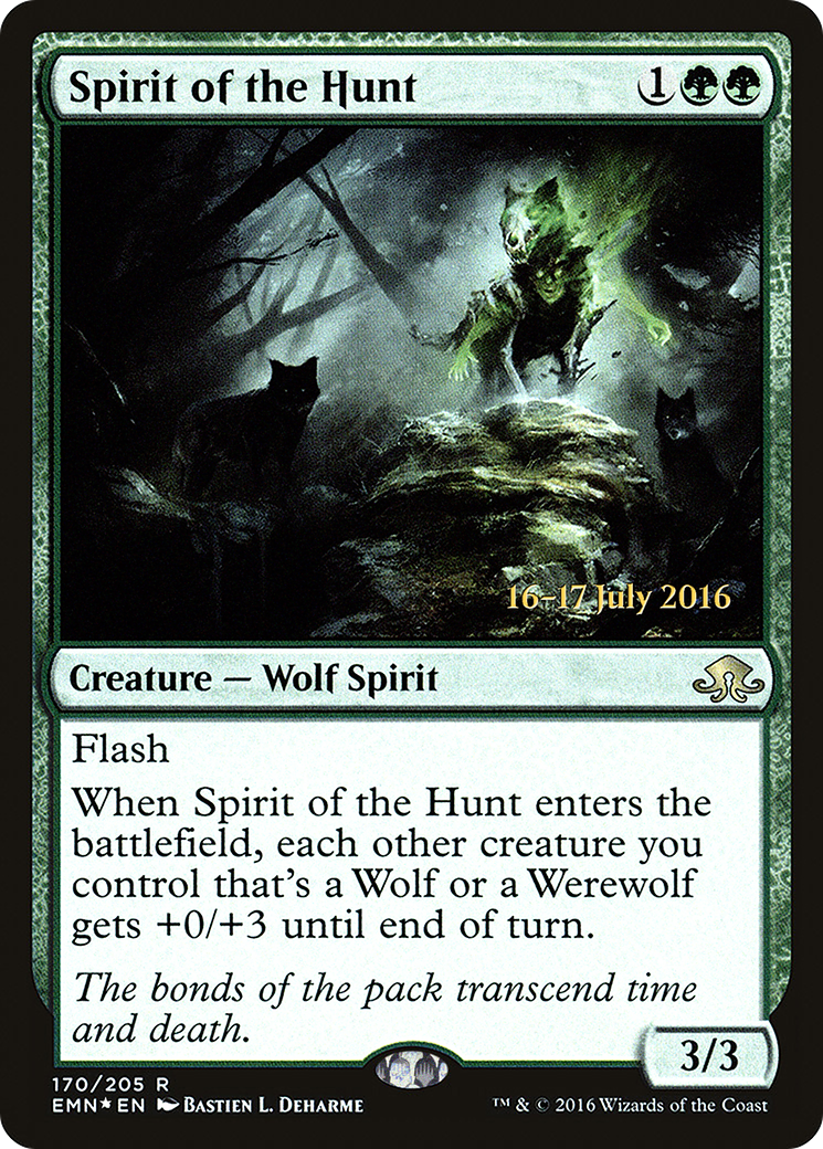 Image of Spirit of the Hunt (PRE-170S) - Eldritch Moon Promos Foil