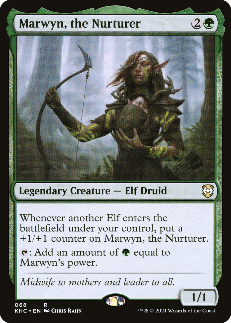 Image of Marwyn, the Nurturer (KHC-068) - Kaldheim Commander