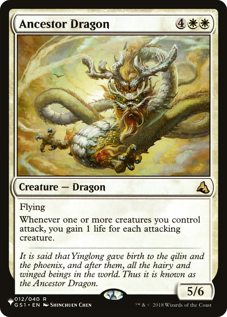 Image of Ancestor Dragon (LIST-GS1-12) - The List