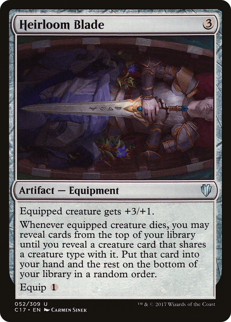Image of Heirloom Blade (C17-052) - Commander 2017