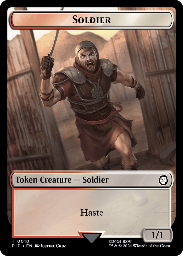 Image of Soldier (TPIP-010) - Fallout Tokens