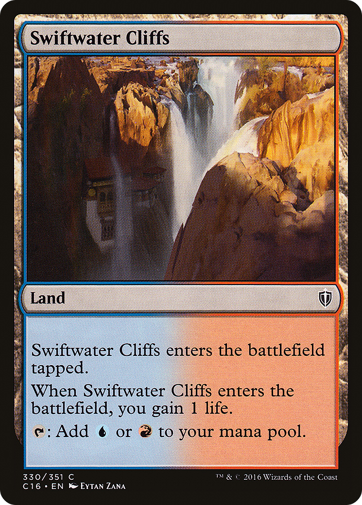 Image of Swiftwater Cliffs (C16-330) - Commander 2016
