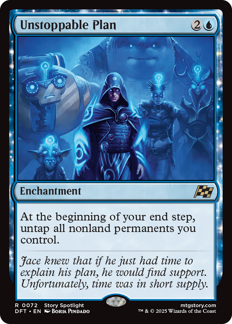 Image of Unstoppable Plan (DFT-072) - Aetherdrift: (enchantment)