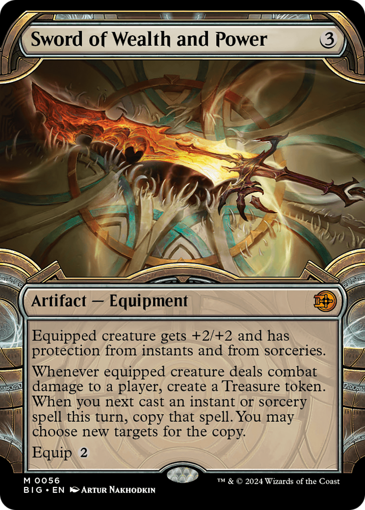 Image of Sword of Wealth and Power (Showcase) (BIG-056) - The Big Score: (Showcase)