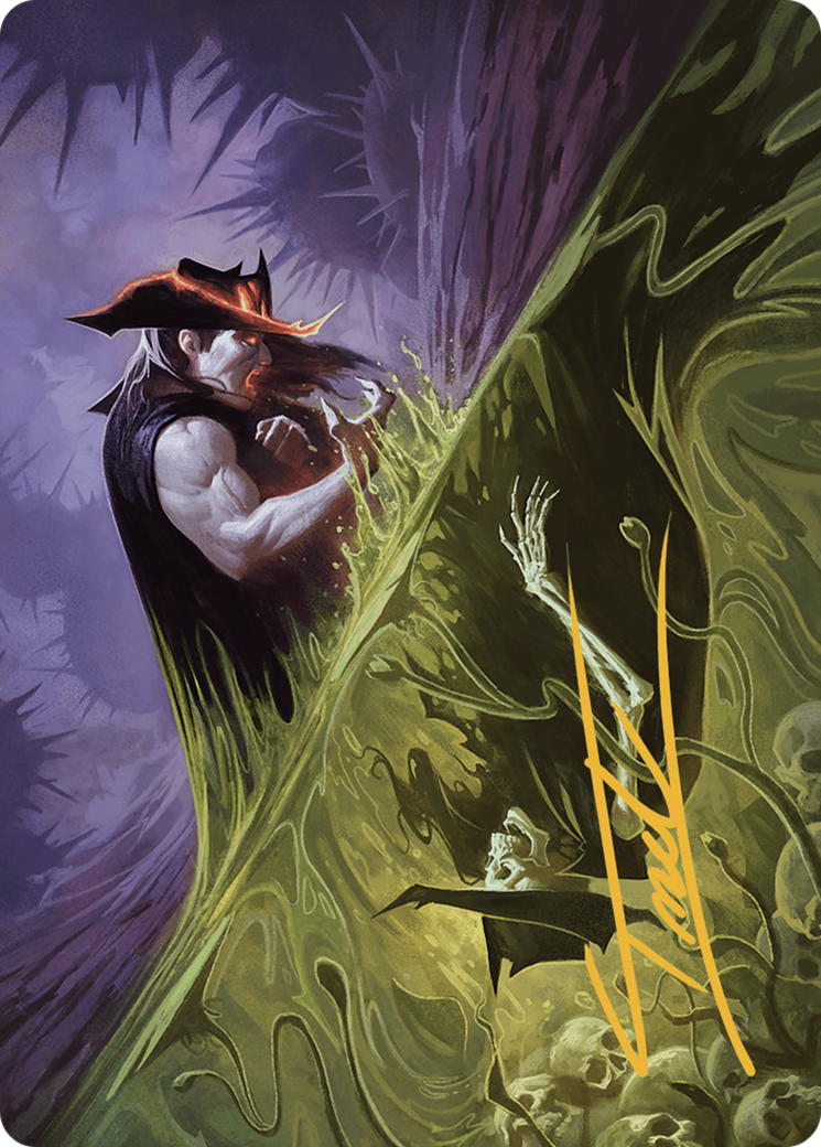 Image of Pillage the Bog // Pillage the Bog (AOTJ-030) - Outlaws of Thunder Junction Art Series (Borderless)