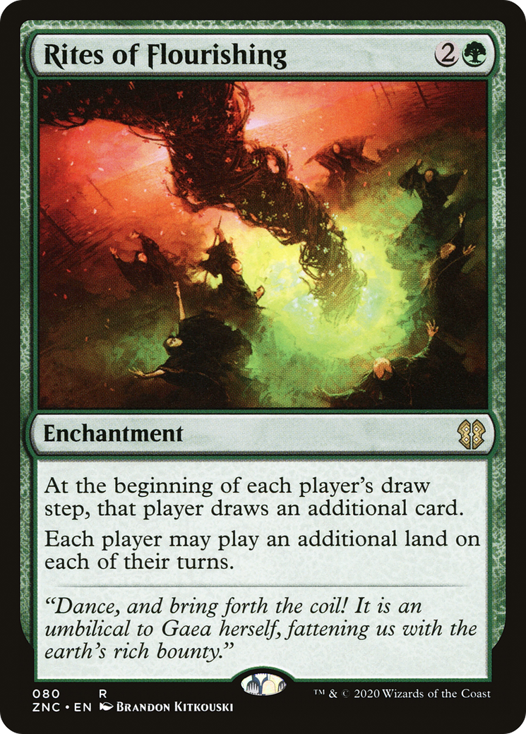 Image of Rites of Flourishing (ZNC-080) - Zendikar Rising Commander
