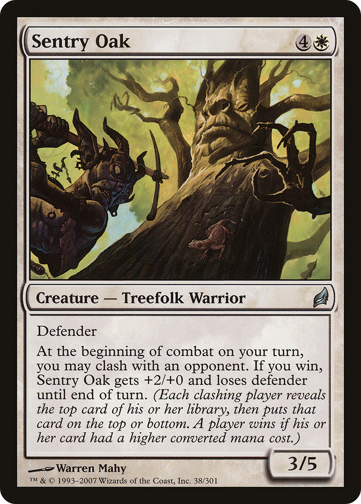 Image of Sentry Oak (LRW-038) - Lorwyn