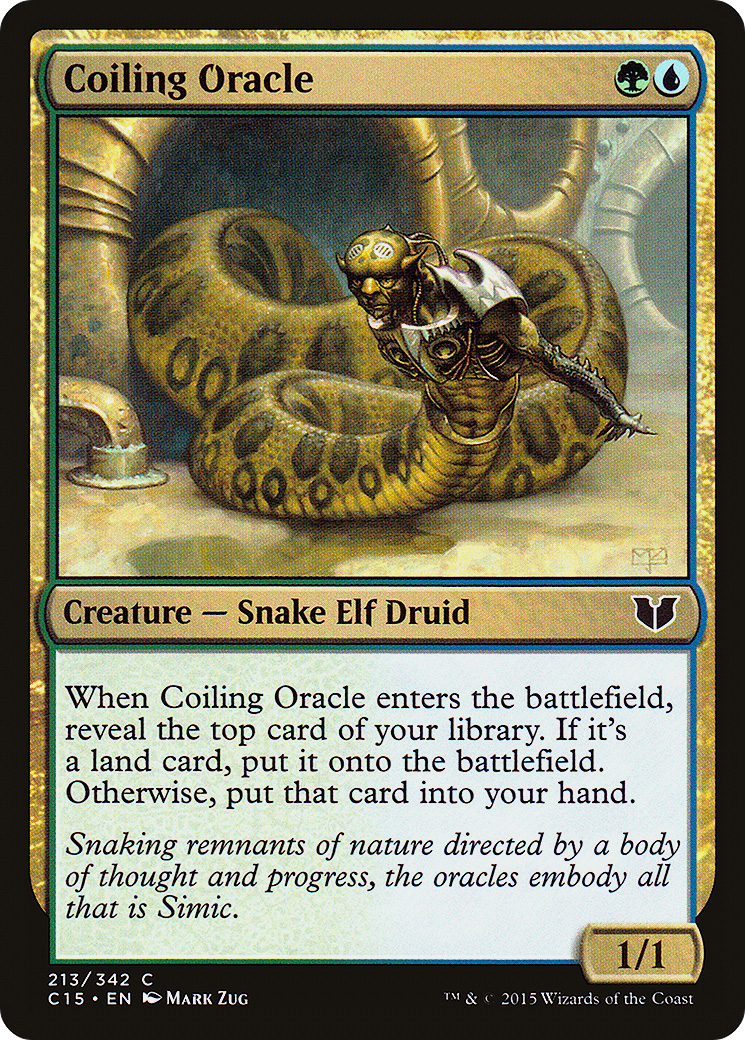 Image of Coiling Oracle (C15-213) - Commander 2015