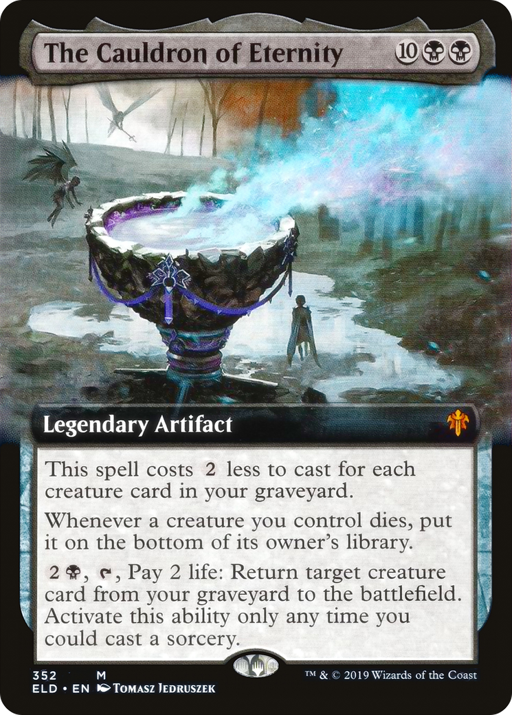 Image of The Cauldron of Eternity (Extended Art) (ELD-352) - Throne of Eldraine: (Extended Art)