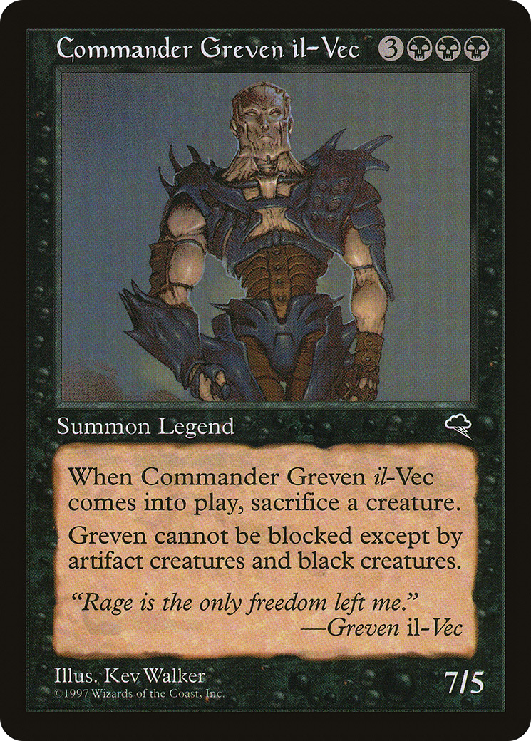 Image of Commander Greven il-Vec (TMP-115) - Tempest