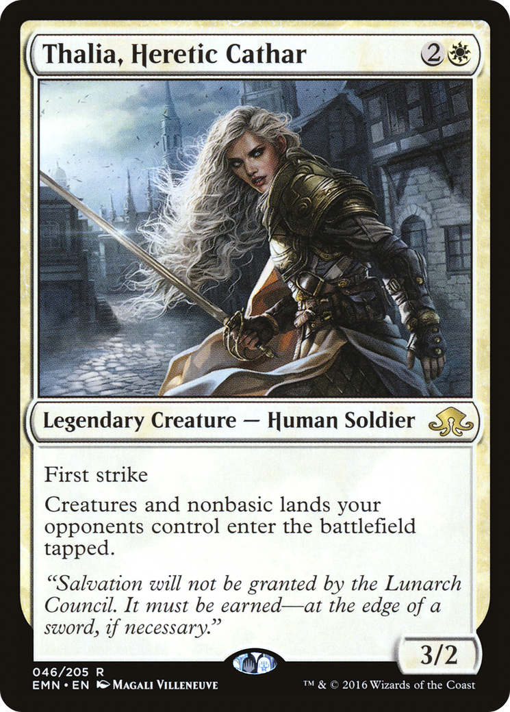Image of Thalia, Heretic Cathar (EMN-046) - Eldritch Moon