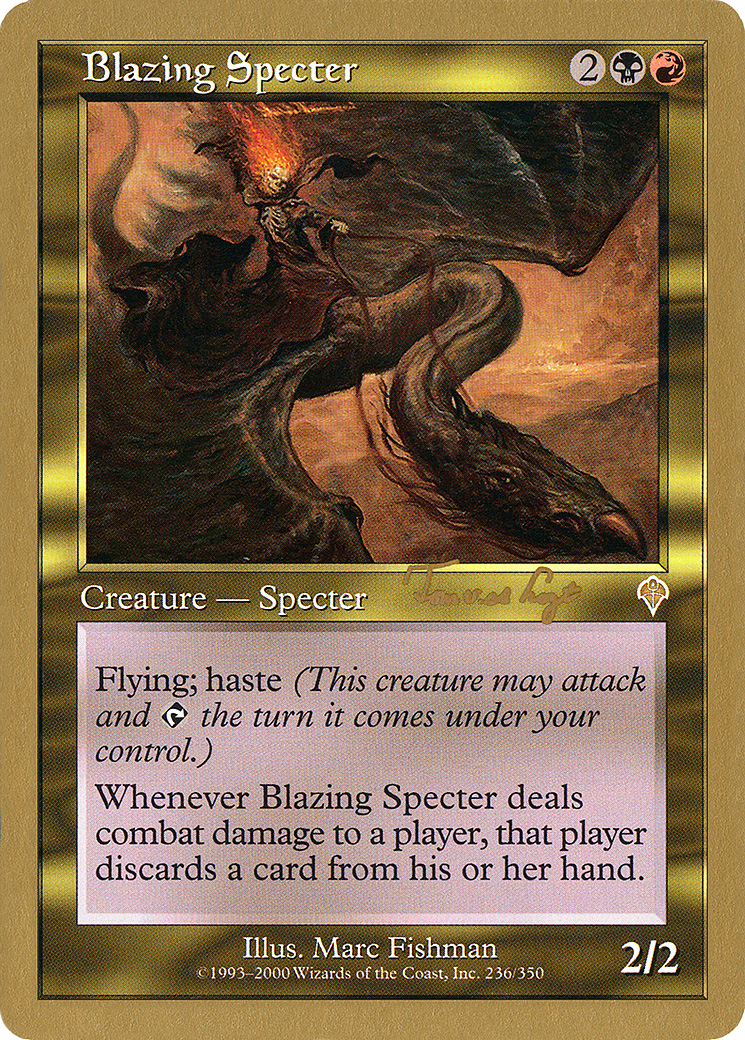 Image of Blazing Specter - 2001 Tom van de Logt (INV) (WCD-) - World Championship Decks 2001