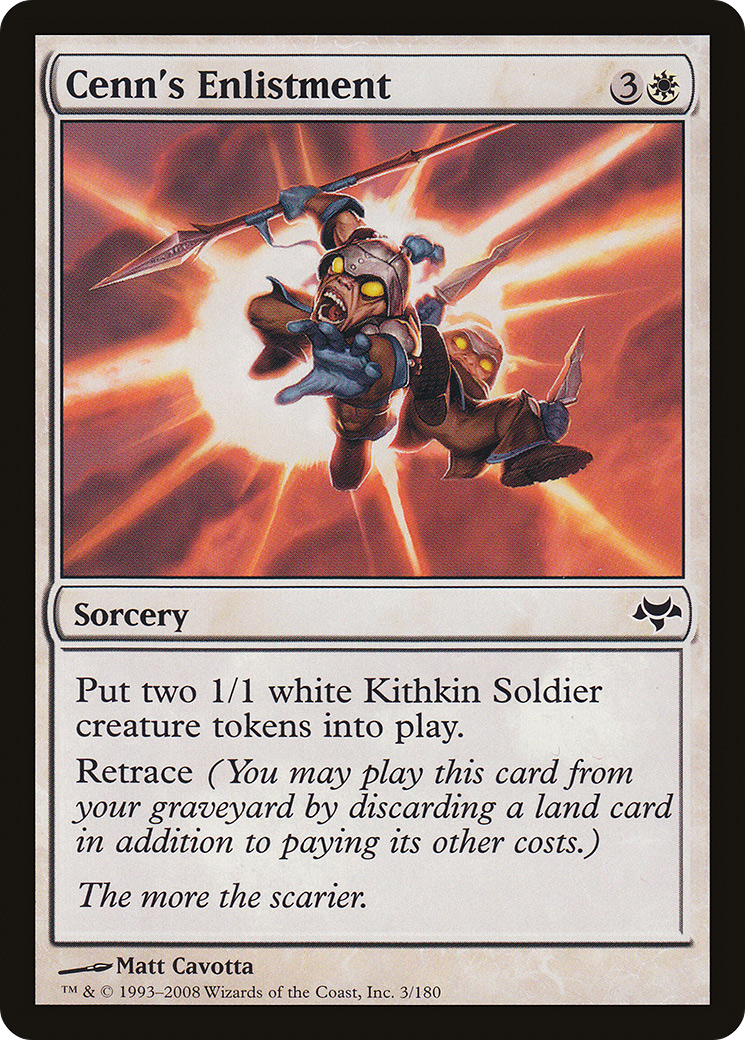 Image of Cenn's Enlistment (EVE-003) - Eventide