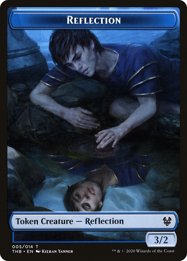 Image of Reflection Token (THB-005) - Theros Beyond Death Tokens Foil