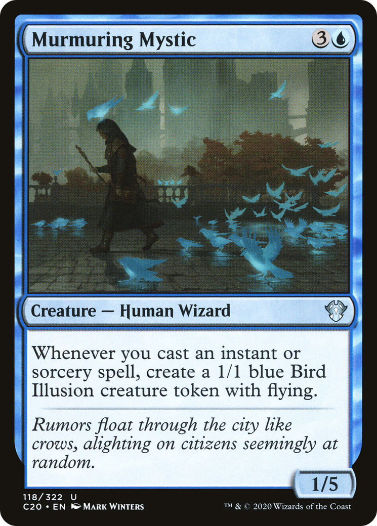 Image of Murmuring Mystic (C20-118) - Commander 2020