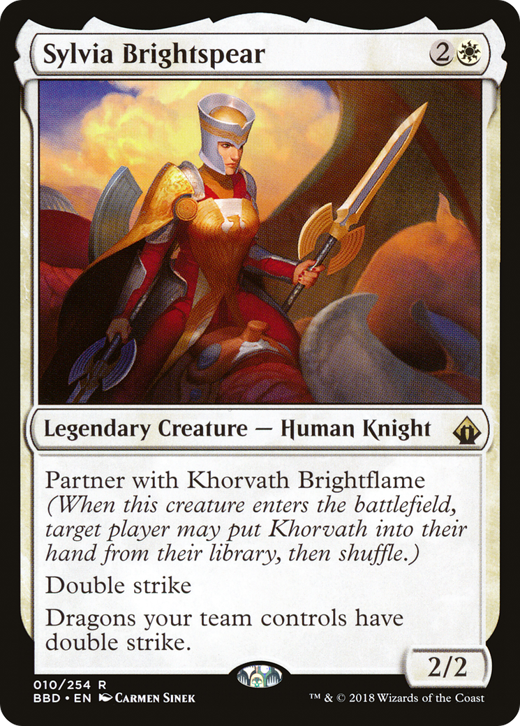Image of Sylvia Brightspear (BBD-010) - Battlebond Foil