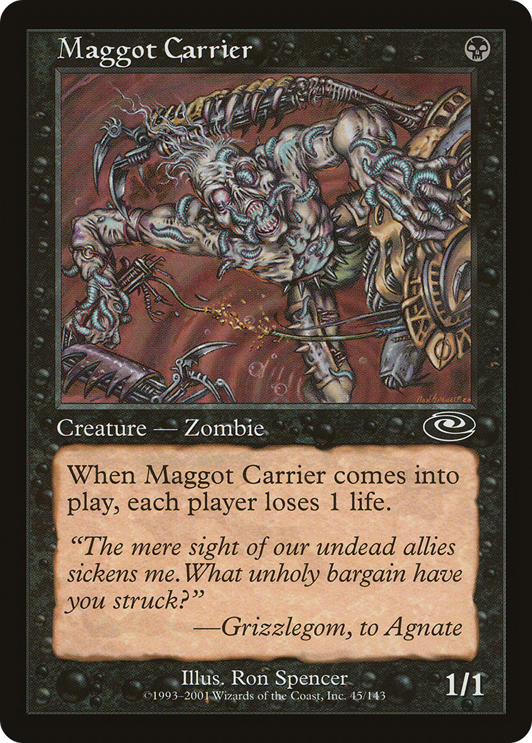 Image of Maggot Carrier (PLS-045) - Planeshift Foil