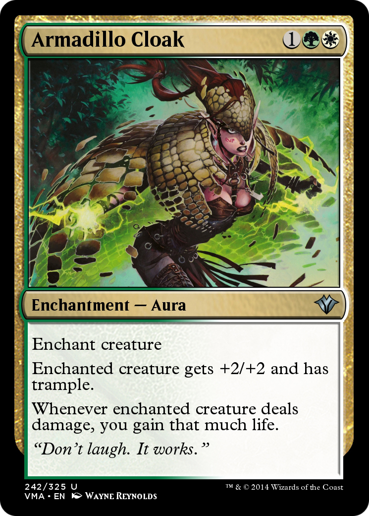 Image of Armadillo Cloak (VMA-242) - Vintage Masters Foil