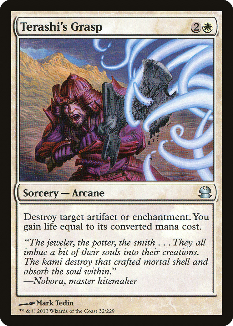 Image of Terashi's Grasp (MMA-032) - Modern Masters Foil