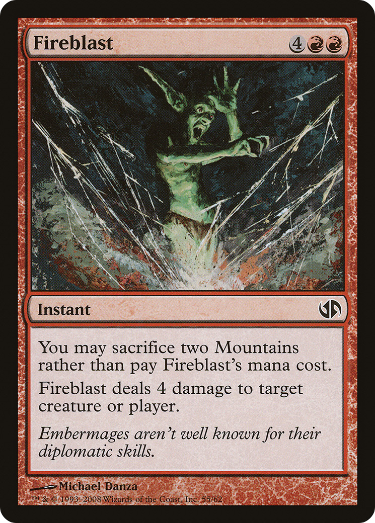 Image of Fireblast (DD2-055) - Duel Decks: Jace vs. Chandra