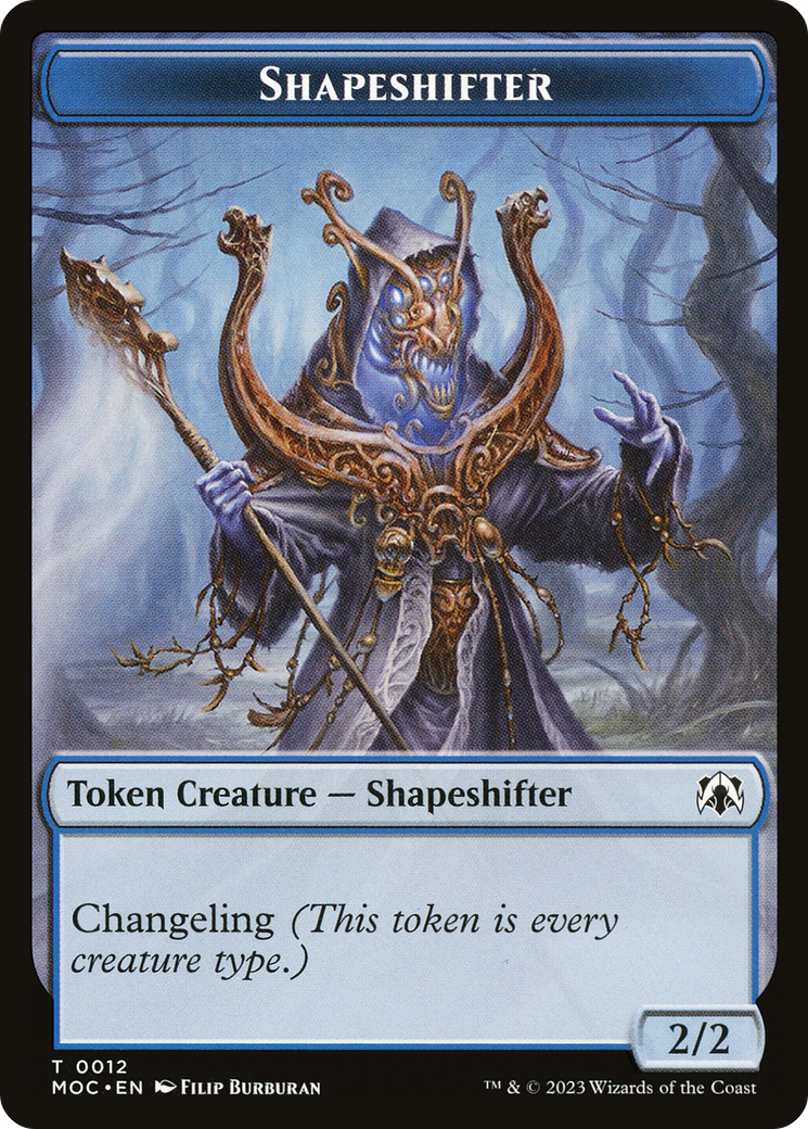 Image of Shapeshifter (TMOC-012) - March of the Machine Commander Tokens