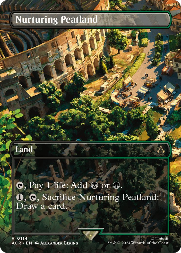 Image of Nurturing Peatland (Borderless) (ACR-114) - Assassin's Creed (Borderless) Foil