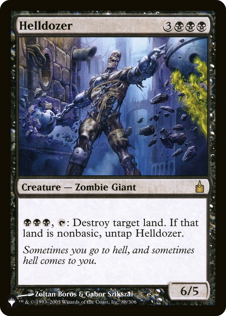Image of Helldozer (LIST-88/306) - The List