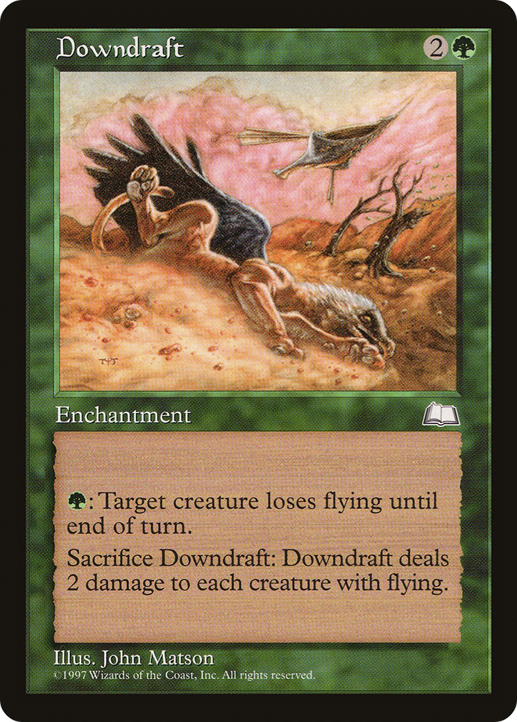 Image of Downdraft (WTH-) - Weatherlight