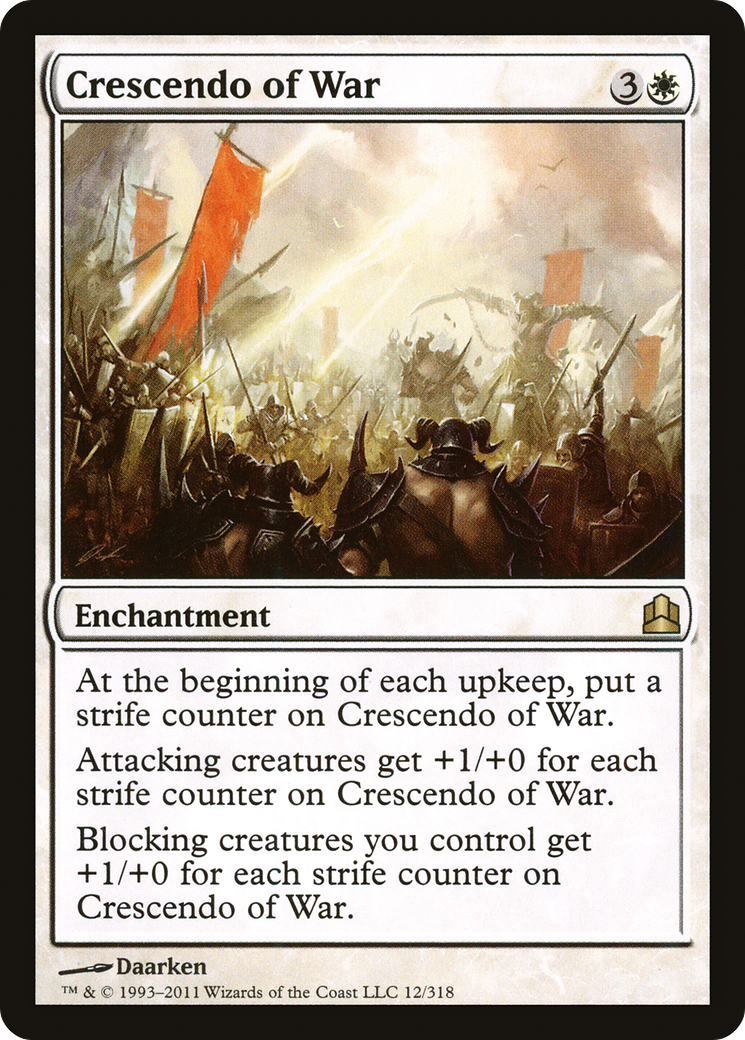 Image of Crescendo of War (CMD-012) - Commander 2011
