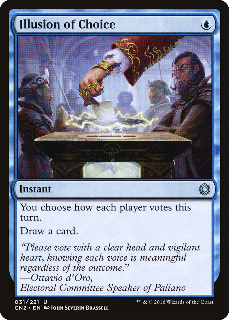 Image of Illusion of Choice (CN2-031) - Conspiracy: Take the Crown