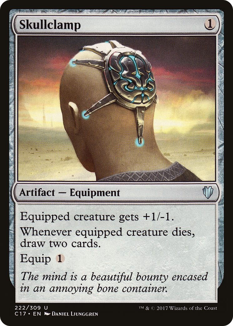 Image of Skullclamp (C17-222) - Commander 2017
