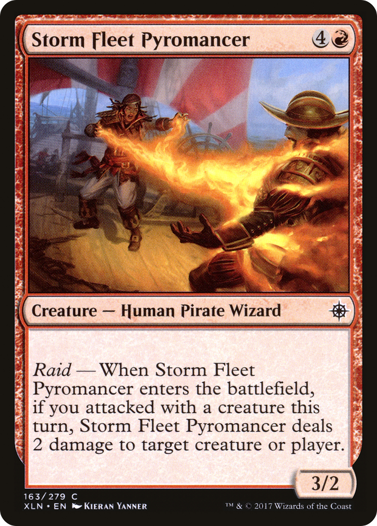 Image of Storm Fleet Pyromancer (XLN-163) - Ixalan