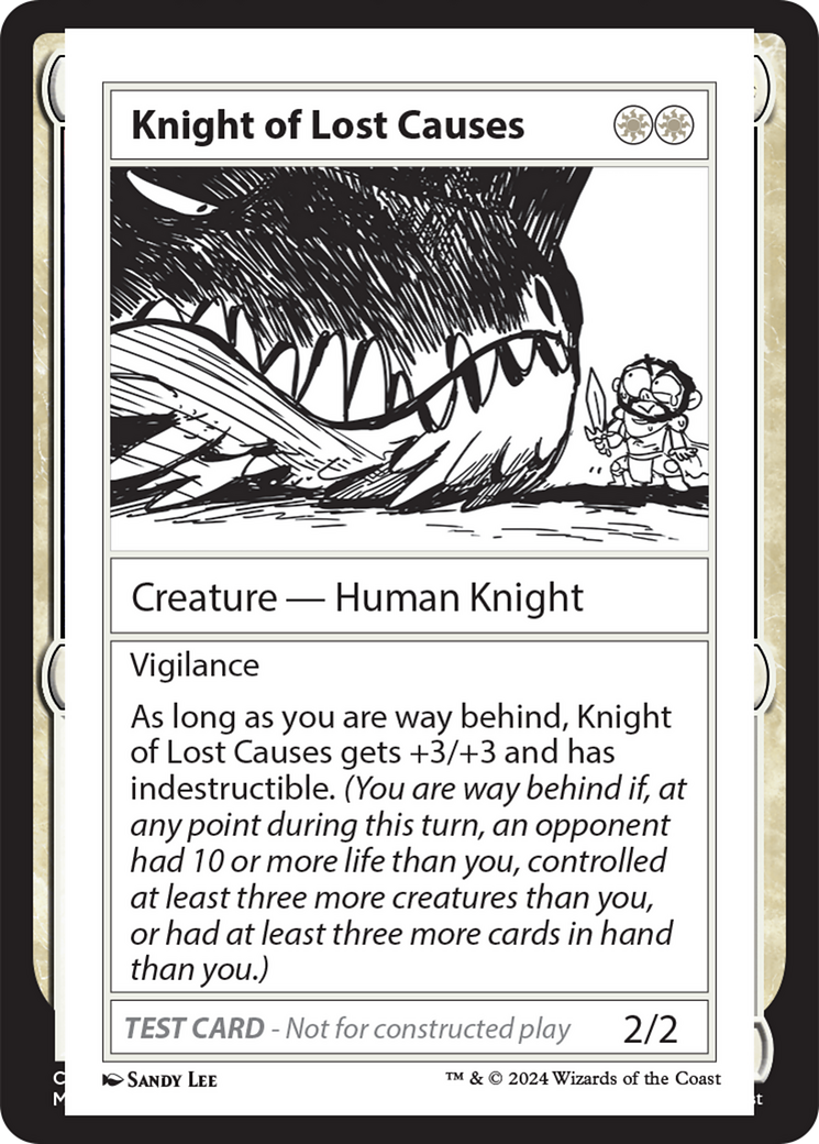 Image of Knight of Lost Causes (MB2PC-) - Mystery Booster 2