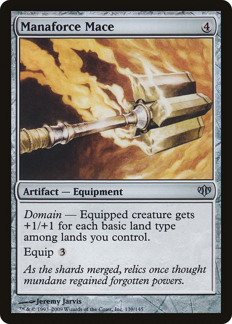 Image of Manaforce Mace (CON-139) - Conflux Foil