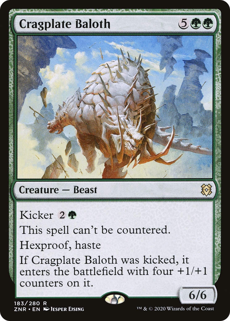Image of Cragplate Baloth (ZNR-183) - Zendikar Rising