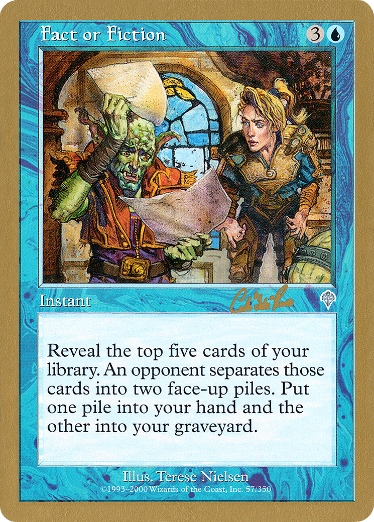 Image of Fact or Fiction - 2002 Carlos Romao (INV) (WCD-) - World Championship Decks 2002