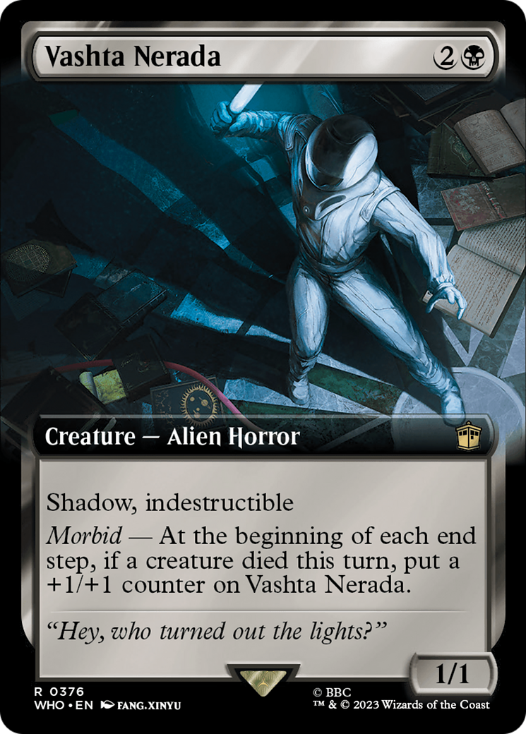Image of Vashta Nerada (Extended Art) (WHO-376) - Doctor Who: (Extended Art) Foil