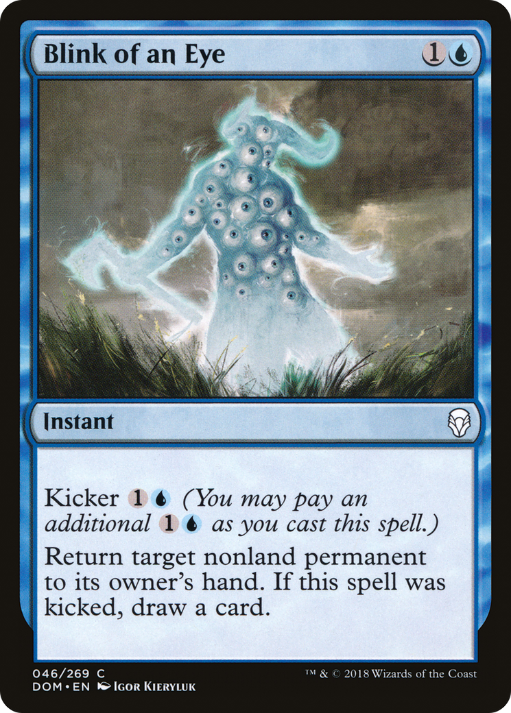 Image of Blink of an Eye (DOM-046) - Dominaria Foil