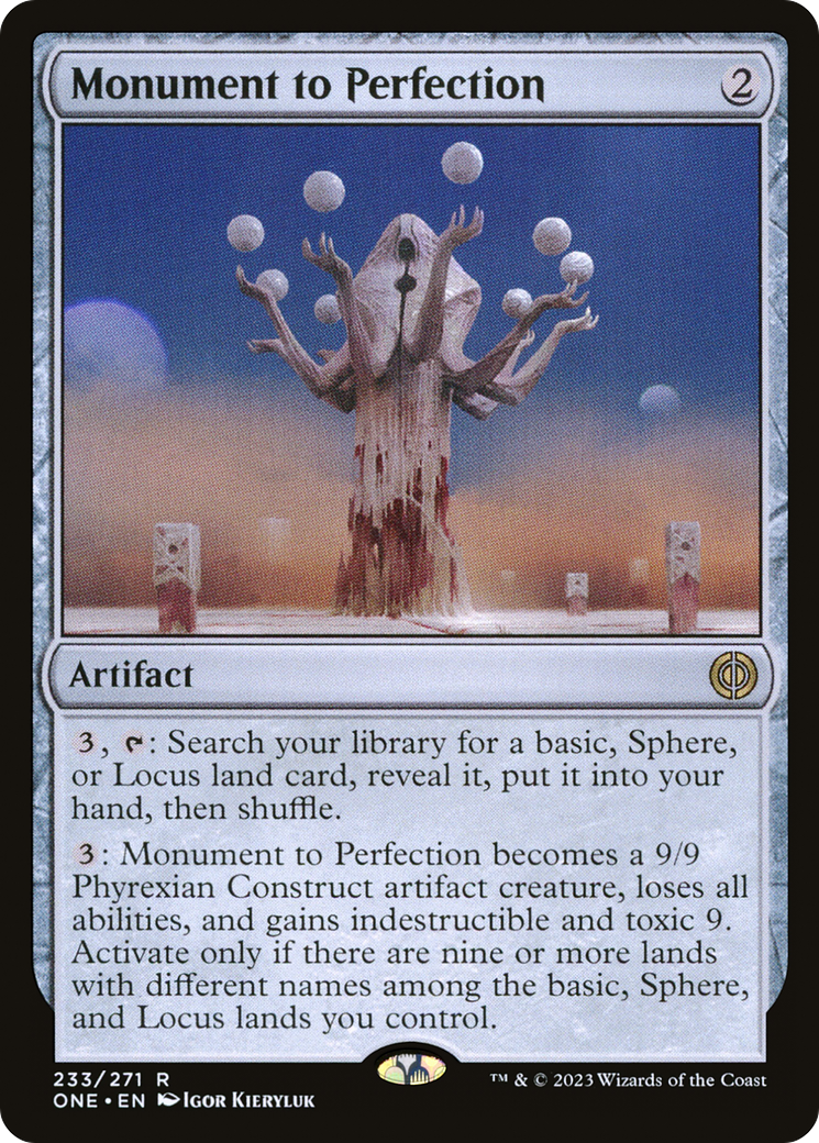 Image of Monument to Perfection (ONE-233) - Phyrexia: All Will Be One