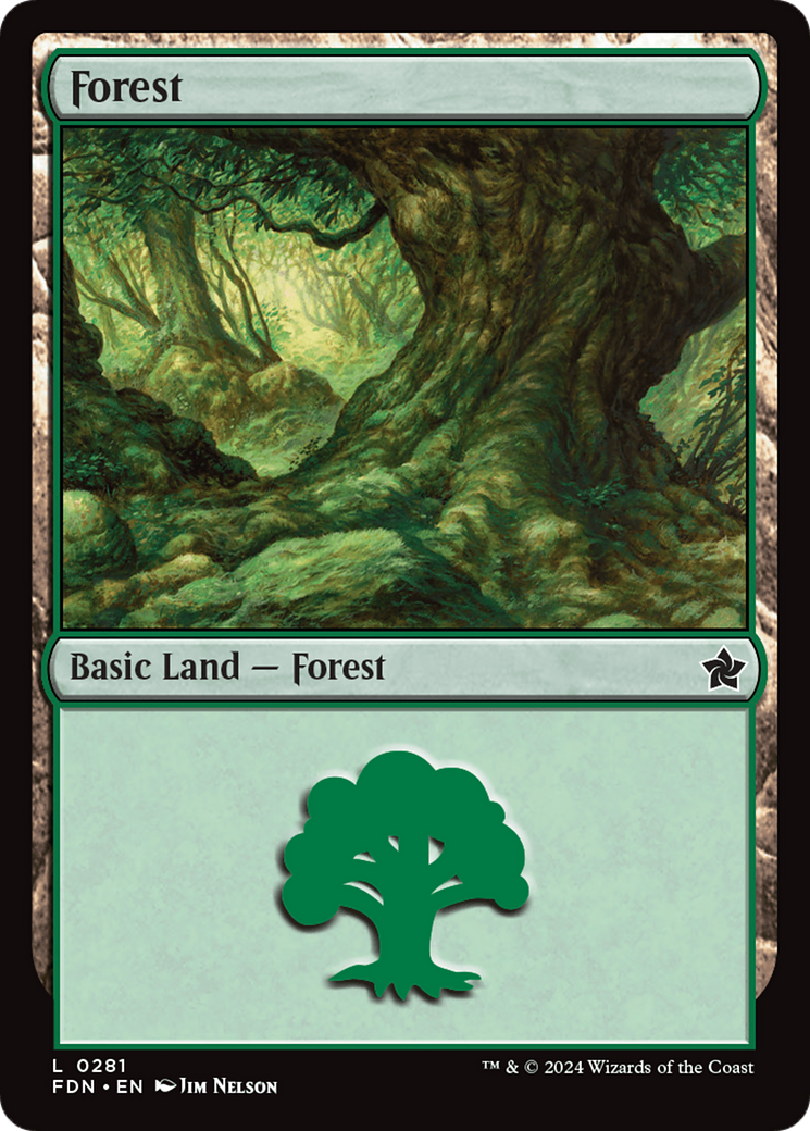 Image of Forest (0281) (FDN-281) - Foundations Foil