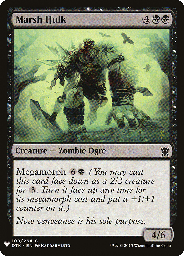 Image of Marsh Hulk (LIST-DTK-109) - The List