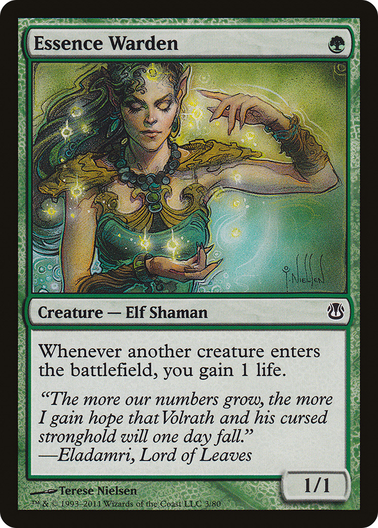 Image of Essence Warden (DDH-003) - Duel Decks: Ajani vs. Nicol Bolas