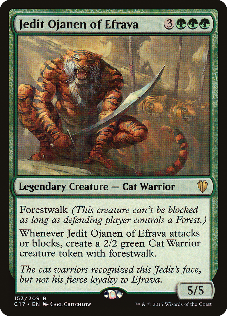 Image of Jedit Ojanen of Efrava (C17-153) - Commander 2017