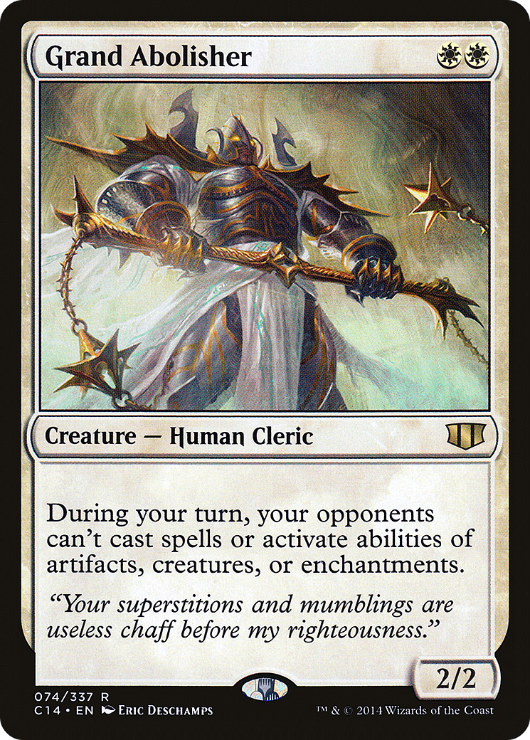 Image of Grand Abolisher (C14-074) - Commander 2014