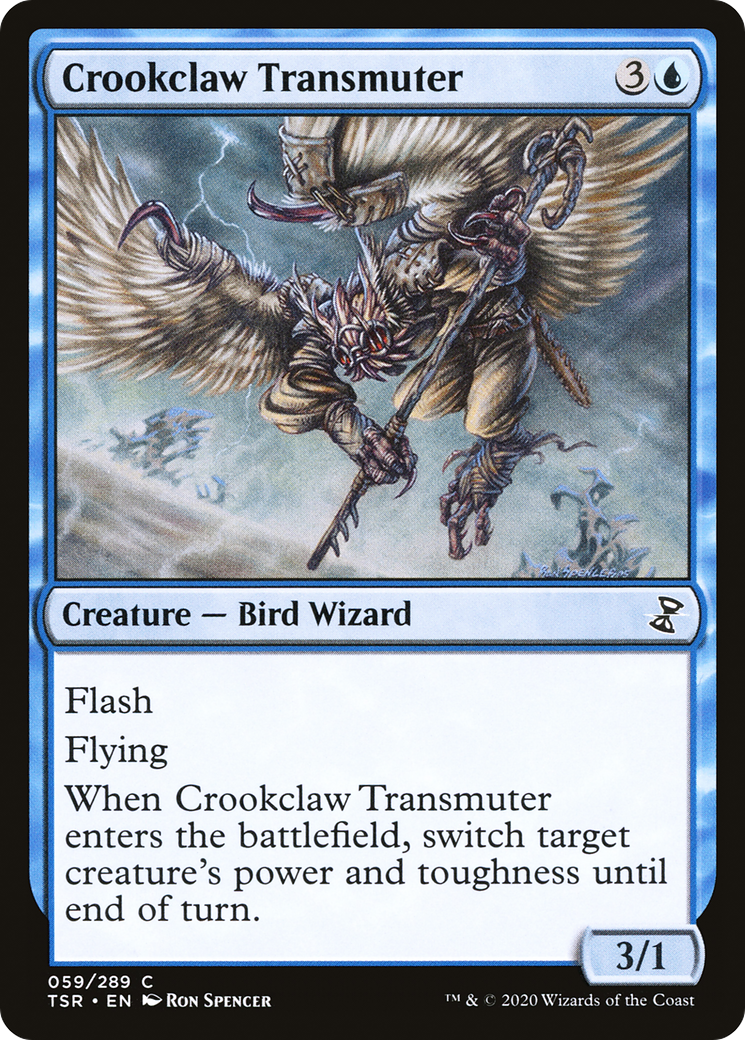 Image of Crookclaw Transmuter (TSR-059) - Time Spiral Remastered Foil